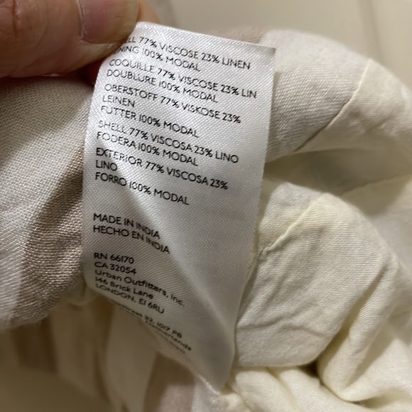 Urban Outfitters striped vest (sz m) - Picture 7 of 8